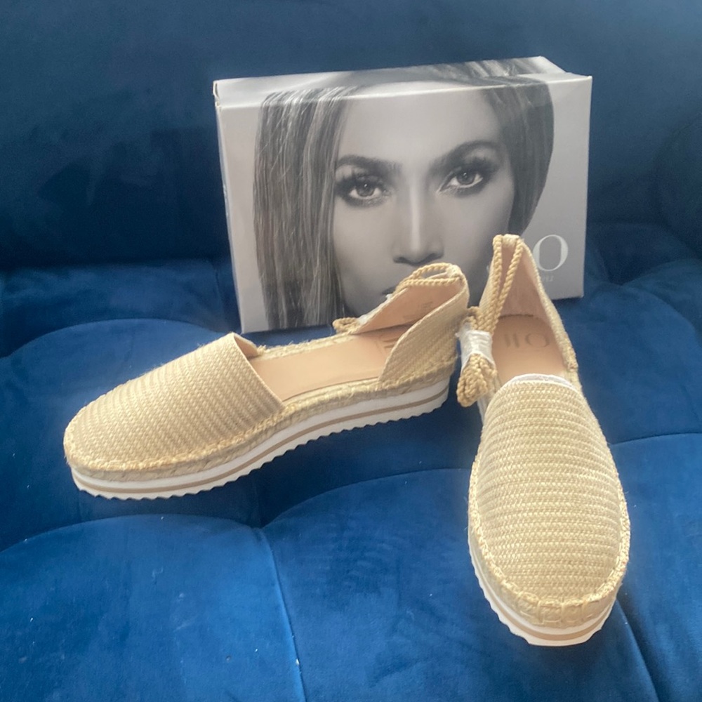 JLO espadrilles sandals
